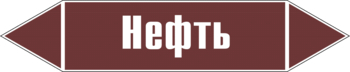 Маркировка трубопровода "нефть" (пленка, 716х148 мм) - Маркировка трубопроводов - Маркировки трубопроводов "ЖИДКОСТЬ" - Магазин охраны труда и техники безопасности stroiplakat.ru